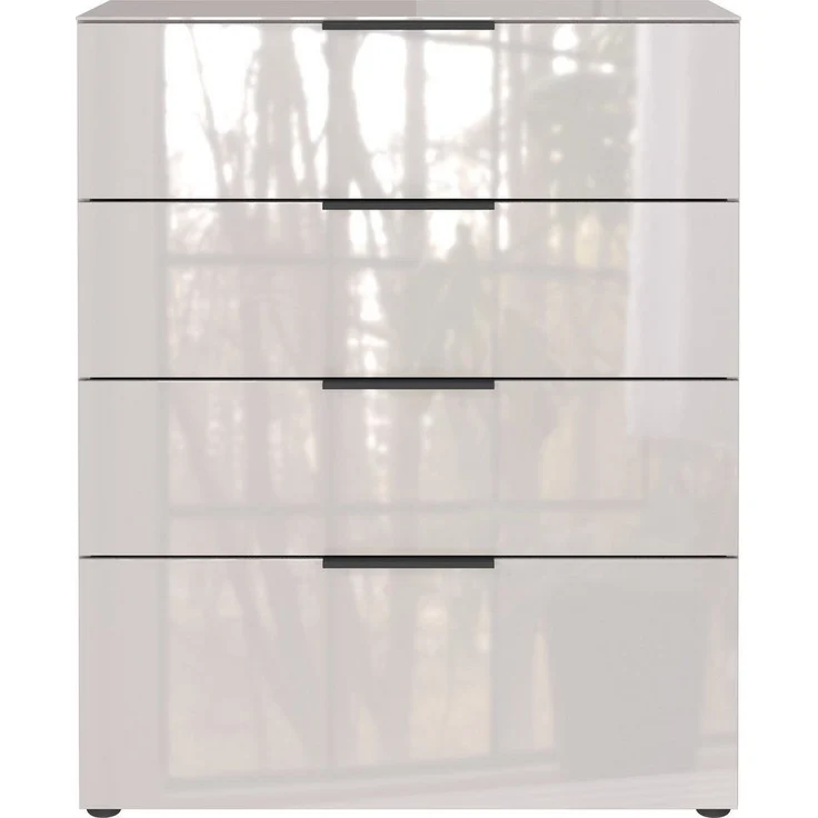 Kommode Owingen / Oakland, Holzwerkstoff, Weiß, 83 x 102 x 42 cm – Bild 5