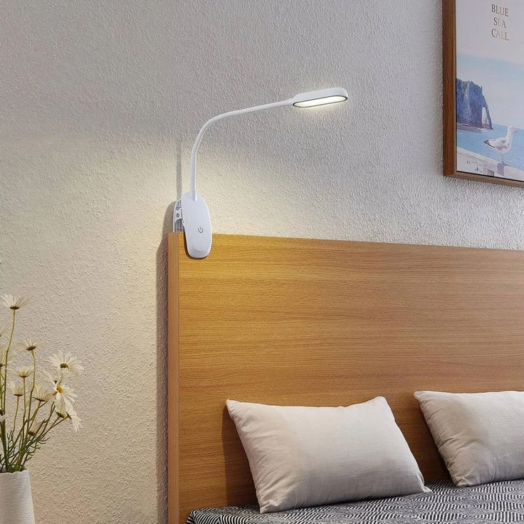 Prios Klemmleuchte Najari, Enthalten, 1 x 4 W LED, universalweiß – Bild 2