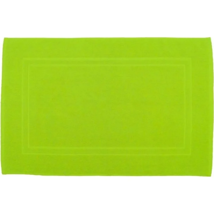Julie Julsen Badematte 1-Badematte-Apfelgrün-50 x 40 cm, Baumwolle, Doppelrahmen – Bild 2