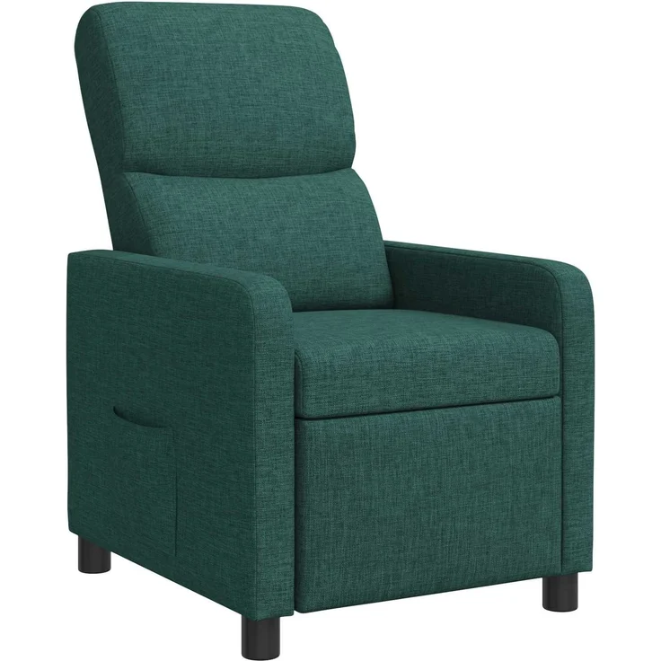 vidaXL Liegesessel Dunkelgrün Polyester 42034822 – Bild 2