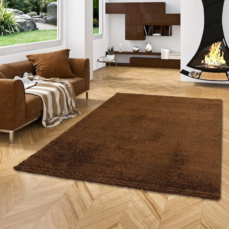 Pergamon Hochflor-Teppich Hochflor Langflor Teppich Aloha, Rechteckig, Höhe: 40 mm