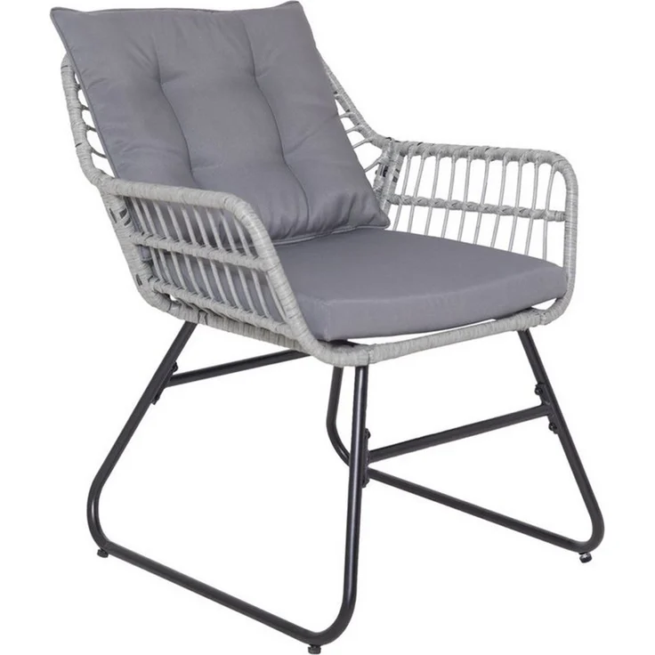 SVITA Gartenlounge-Set CAPRI, (Set, Tisch mit einem Stuhl und zwei Bänken), mit abnehmbarem Polster – Bild 3