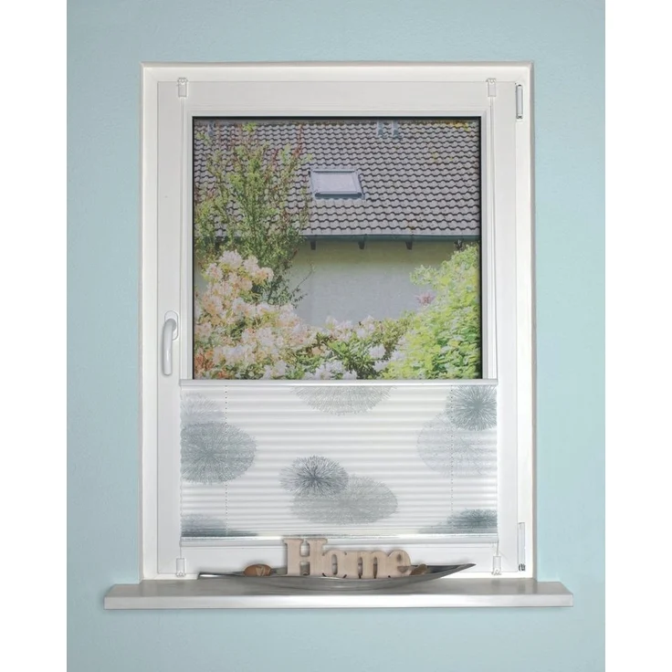 HOME WOHNIDEEN Plisseerollo RAWLINS, mit Hakenaufhängung, halbtransparent – Bild 2