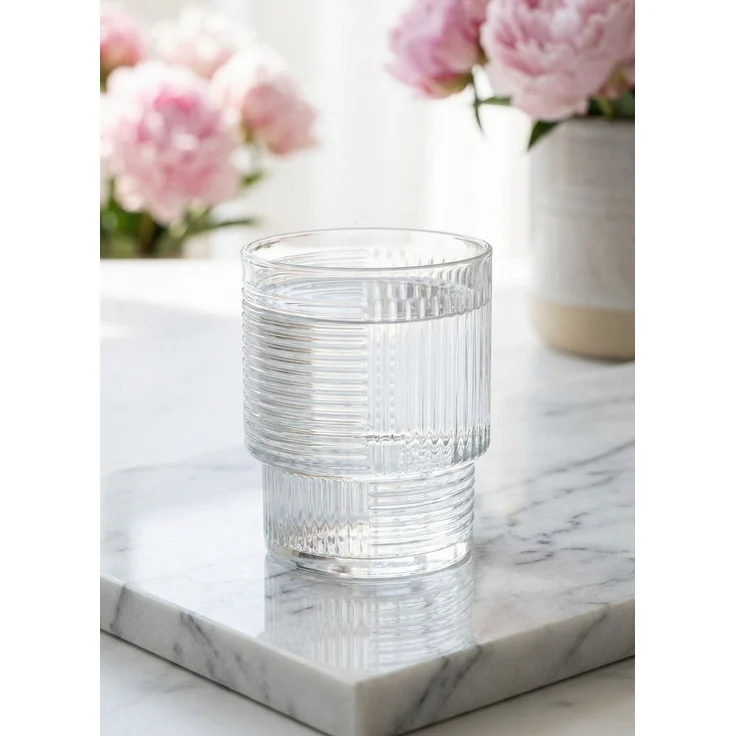 Hermia Concept 'LV-HLN346F' Gläser-Set (6-teilig), Transparent, 7 x 7 x 8,5 cm, 230 ml – Bild 1