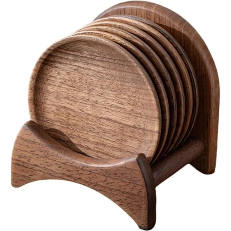 Untersetzer, Holz, Braun