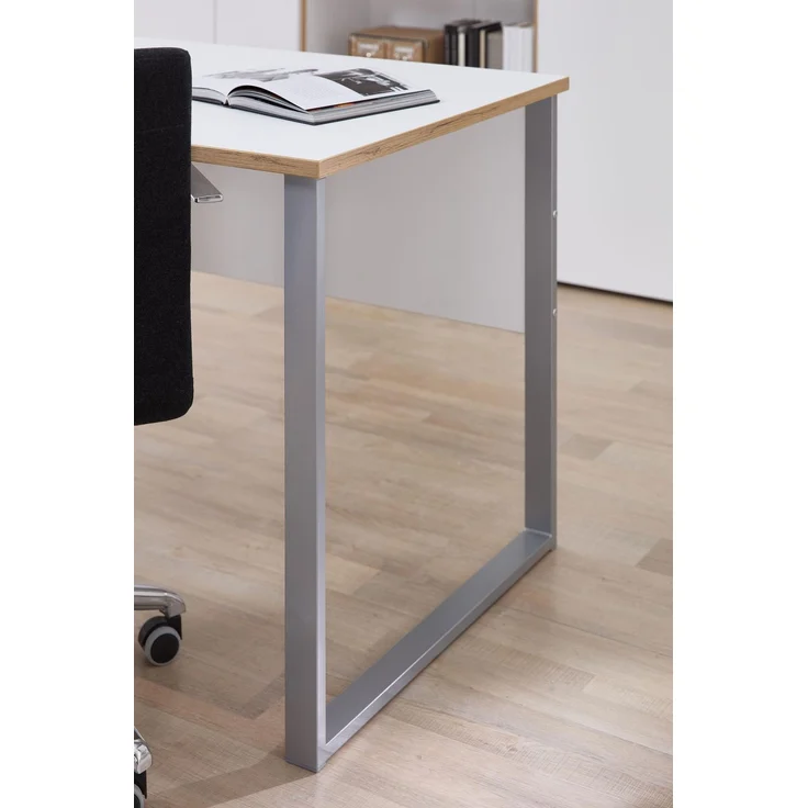 Büro Komplettset MEMPHIS VII 5-teilig – Weiß & Artisan Eiche – Bild 3