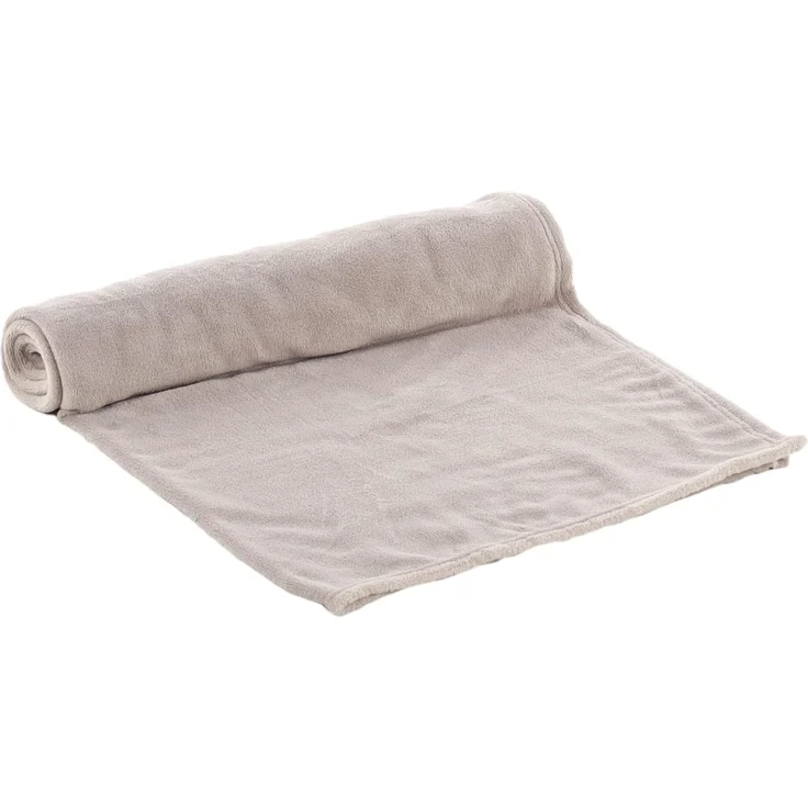 Flamingo Decke Nardo rechteckig beige, Maße: 100 x 150 cm – Bild 3