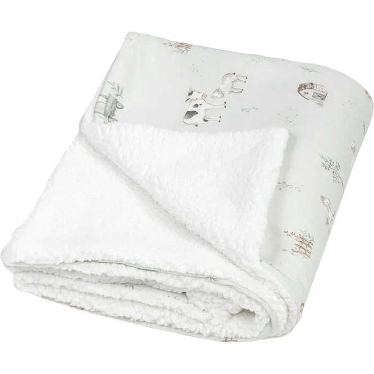 Julius Zöllner Babydecke - Farm - 70x100 cm Grün