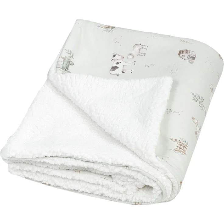 Julius Zöllner Babydecke - Farm - 70x100 cm Grün