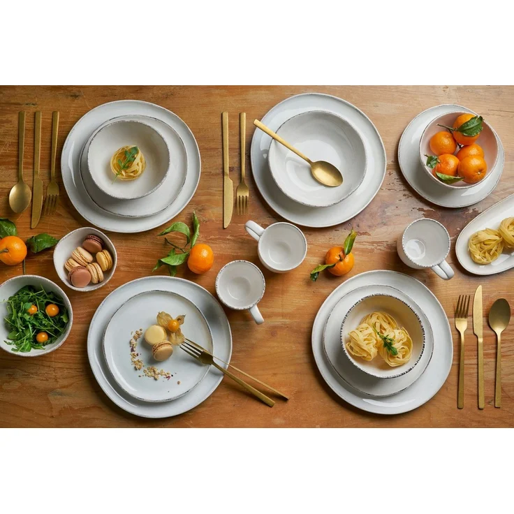 van Well Schale Salatschale Urban, 29,5 cm, 2 Stück, Steinzeug, (Set, 2-tlg), spülmaschinengeeignet – Bild 2