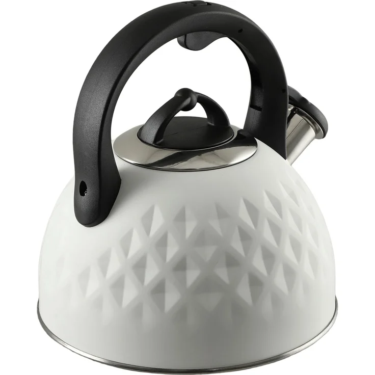 KADAX Stahlkessel 2,5 l, Induktion, Gaspfeife mit Griff, traditionell – Bild 4