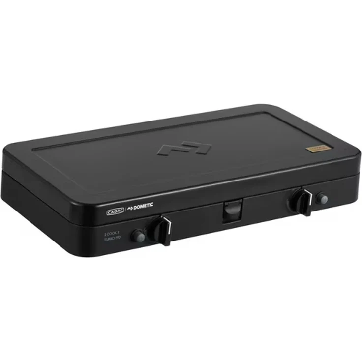 Cadac '2-Cook Turbo FFD Stove' Gasgrill, 50mbar, Schwarz, 55 x 30,7 x 9 cm – Bild 2