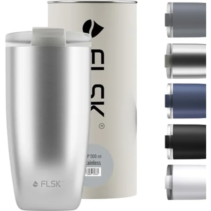 FLSK Evo Kaffeebecher 500 ml Stainless