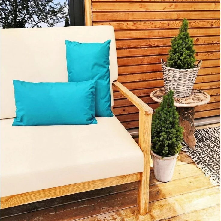 JACK Kissenbezüge JACK 2er Set 30x50cm Outdoor Hülle Wasserfest, (2 Stück), robust und strapazierfähig, Wasserabweisend, für Innen & Außen – Bild 4