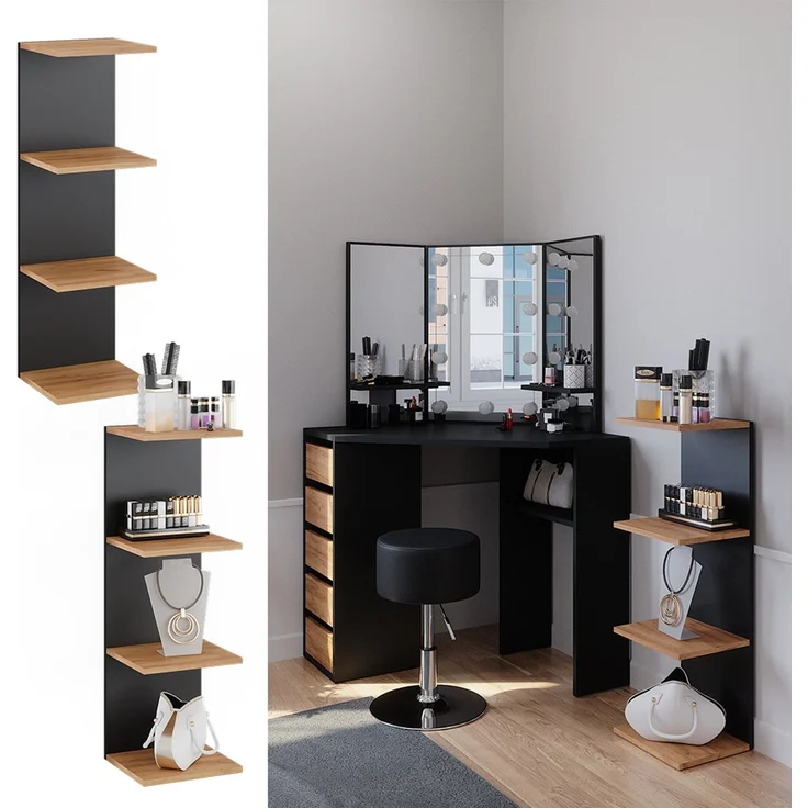 Wandregal Paolo Anthrazit 30 x 95 cm Vicco – Bild 2