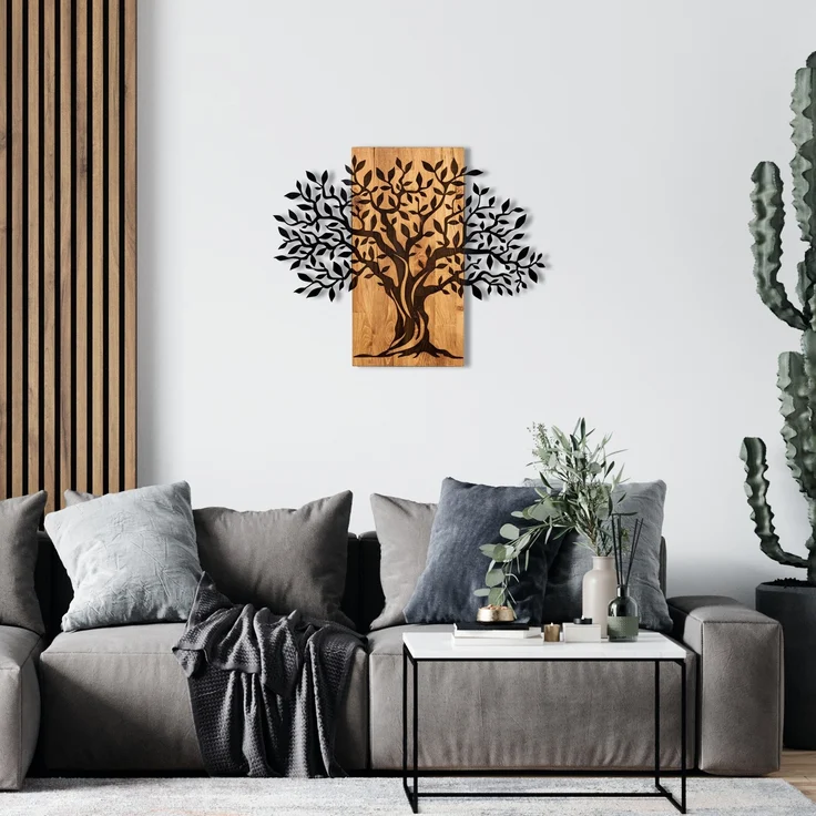 Wallity Wanddekoobjekt 100% METAL (Thickness: 1,2 mm), 72 x 58 cm Z1771 – Bild 2