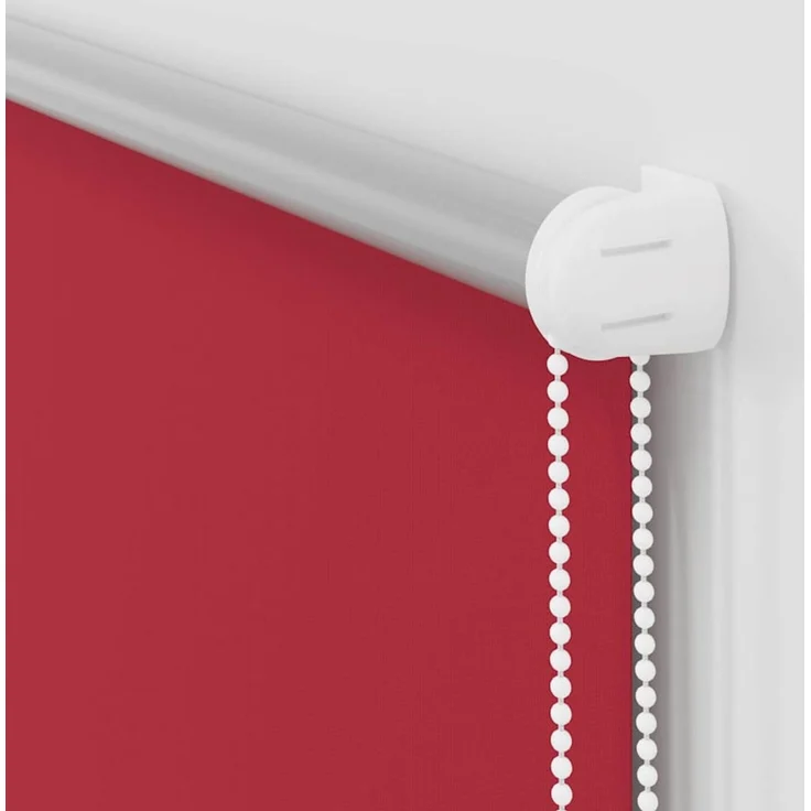 vidaXL Verdunkelungsrollo Rot 110x130cm Stoffbreite 105,7cm Polyester 4011754 – Bild 10