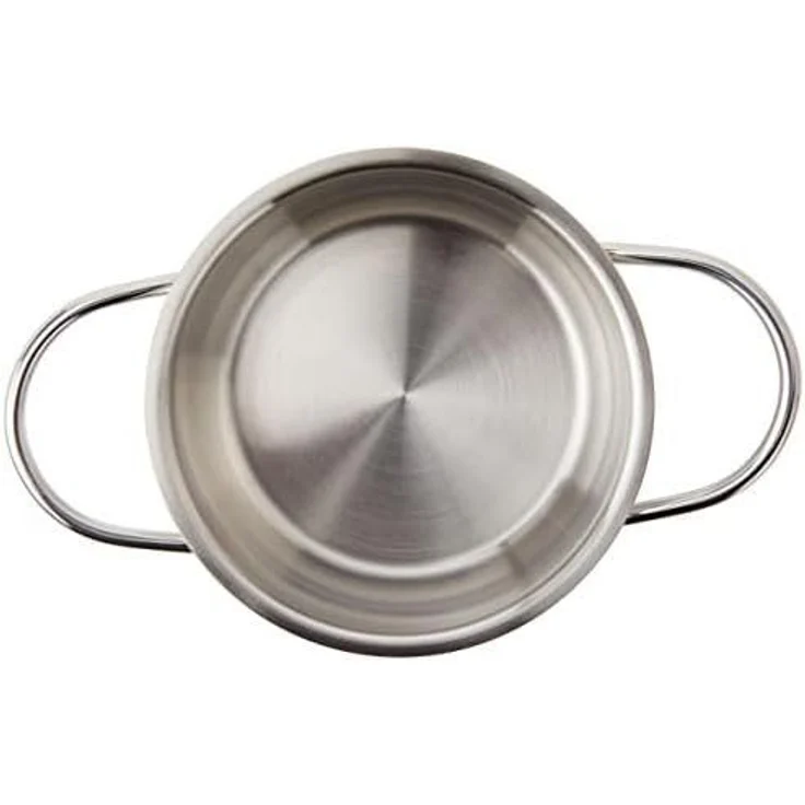 Fissler Kochtopf häppchen, Ø 12 cm, Edelstahl 18/10 (2-tlg), Induktions-geeignet, inklusive Glasdeckel – Bild 2