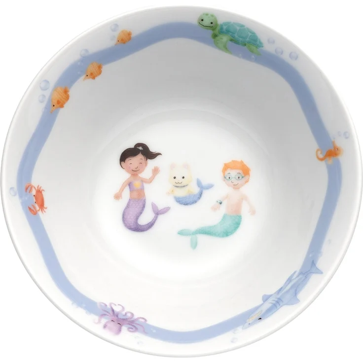 Leonardo BAMBINI Avventura Kindergeschirr Set 3-teilig Meer – Bild 2