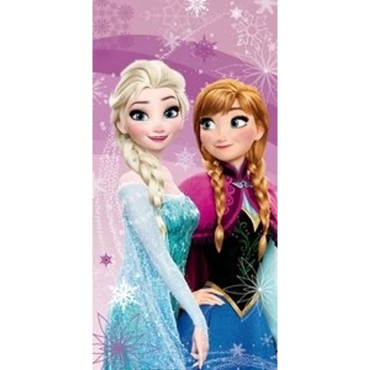 Disney Frozen Badetuch Disney Frozen Eiskönigin weiches Badetuch Größe: 70x140 100% Baumwolle, (1-St), 100% Baumwolle – Bild 4