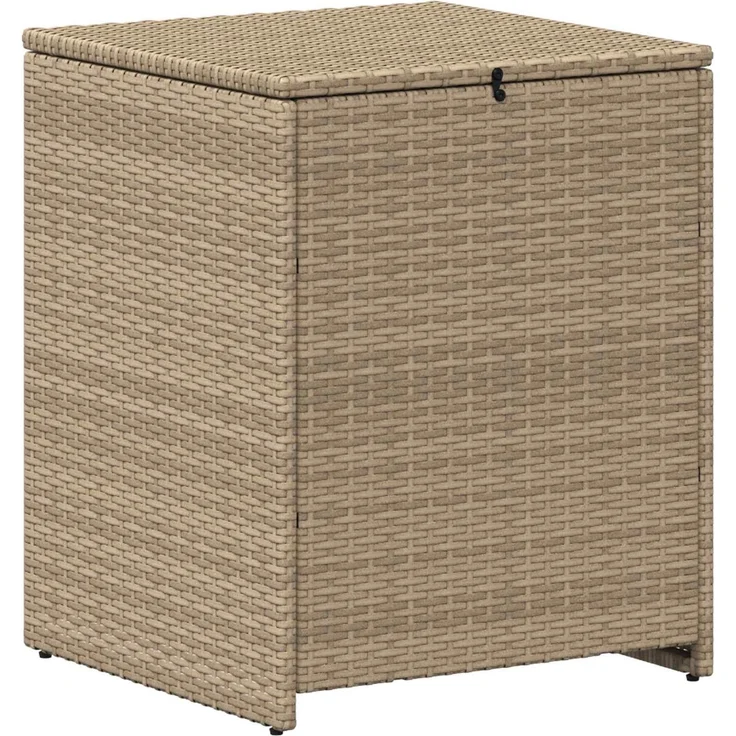 vidaXL Sofa Set 6 stk. Beige und Cremeweiß Polyrattan und Stahl 3447580 – Bild 5
