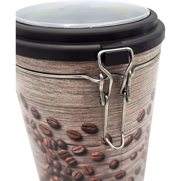 Vakuum Kaffeedose Metall Kaffeebox Kaffeebehälter Kaffeespender Kaffeebüchse – Bild 3