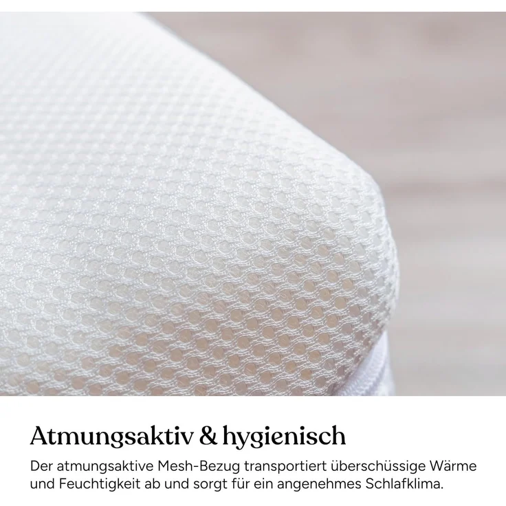 Ehrenkind® Kindermatratze PUR MESH | Baby Matratze 80x180 Standard 100 by OEKO-TEX | Babymatratze 80x180 aus hochwertigem Schaum und Hygienebezug – Bild 6