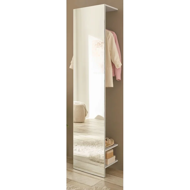 Garderobe Center in weiß 50 x 200 cm – Bild 1