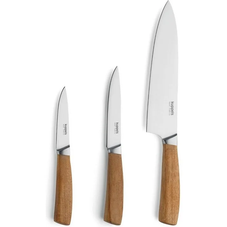 Kuppels WOOD Küchenmesser Set 3-teilig