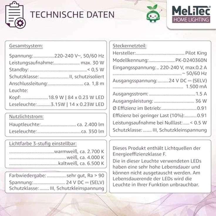 MeLiTec LED Stehlampe ST58 – Bild 7