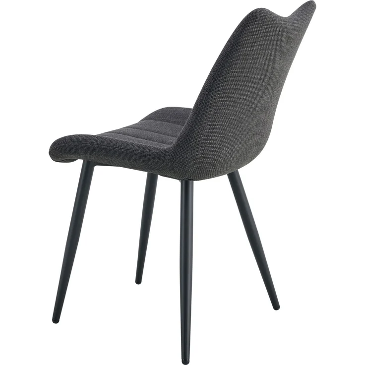 Stuhl 2er Set Helsinki Stühle in Anthrazit - gemütliches Design - B/H/T: 53x86x59 cm – Bild 6