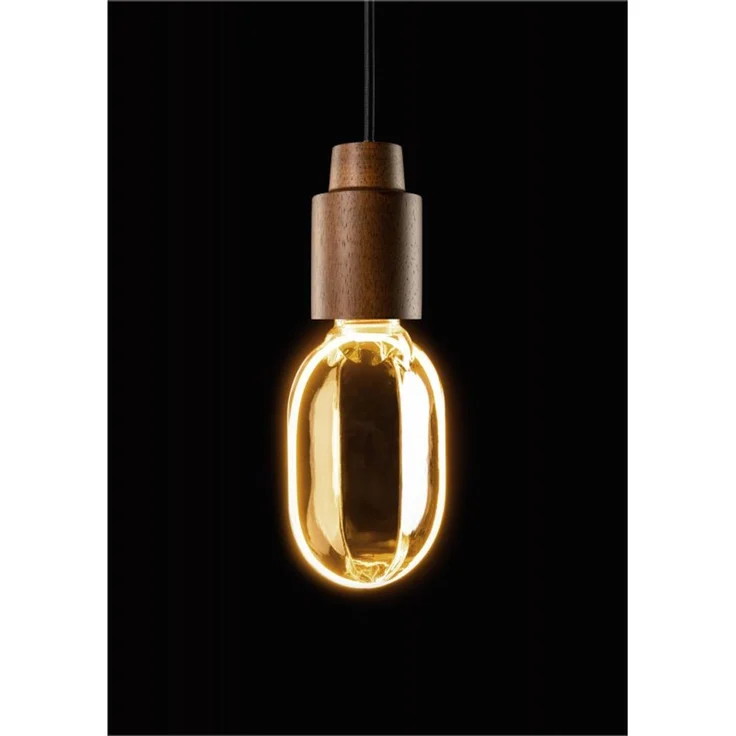 E27 LED Dimmbar Retro Vintage Nostalgie Filament Leuchtmittel Bernstein, E27, 4W, 190lm, 1800K – Bild 3
