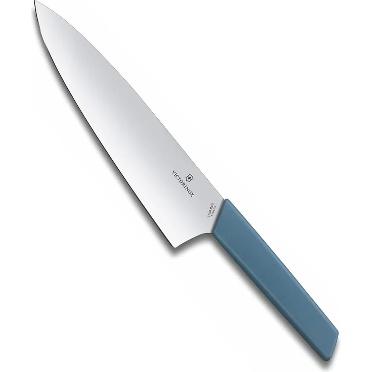 Victorinox 'Swiss Modern' Tranchiermesser, Edelstahl blau, 20cm
