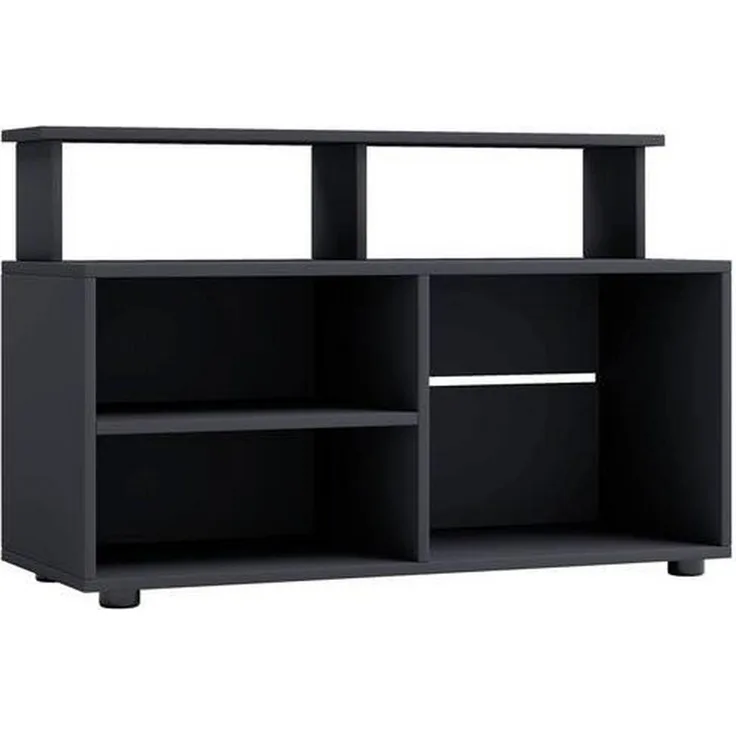 MID.YOU Lowboard, Schwarz, Holzwerkstoff, 1 Fach, 90x59x36 cm, stehend, verschiedene Holzdekore erhältlich