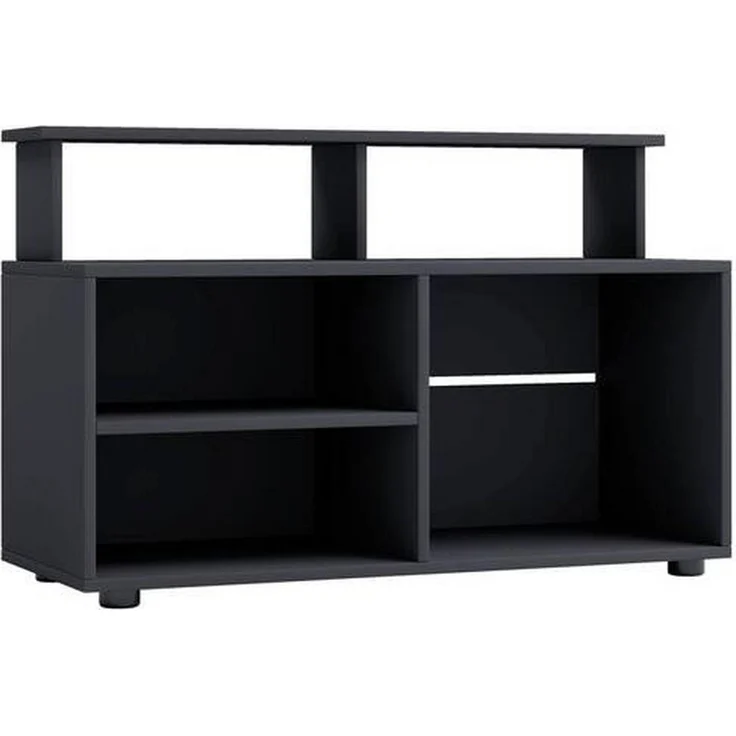 MID.YOU Lowboard, Schwarz, Holzwerkstoff, 1 Fach, 90x59x36 cm, stehend, verschiedene Holzdekore erhältlich