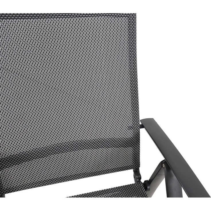 Gartensessel Klappsessel LOTIS NEGRO Gestell Aluminium matt anthrazit – Bild 5