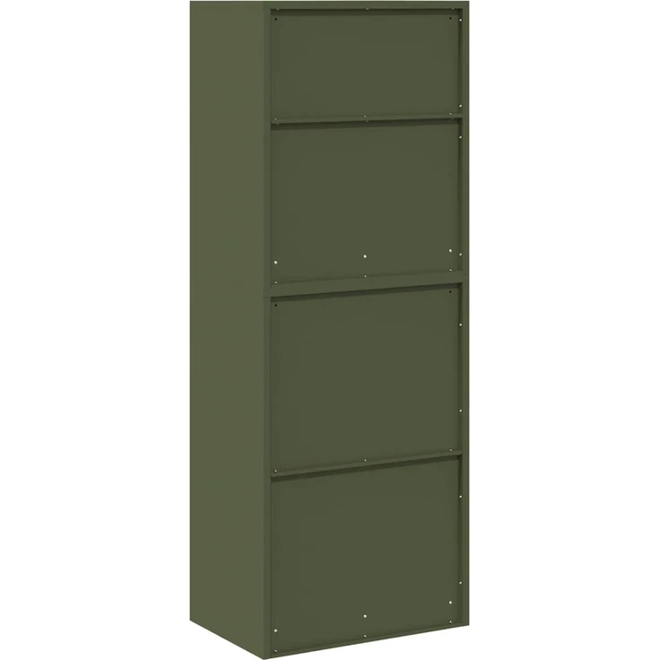 vidaXL Aufbewahrungsschrank 2 stk. Olive Grün 60 x 40 x 160 cm Stahl 3438751 – Bild 10