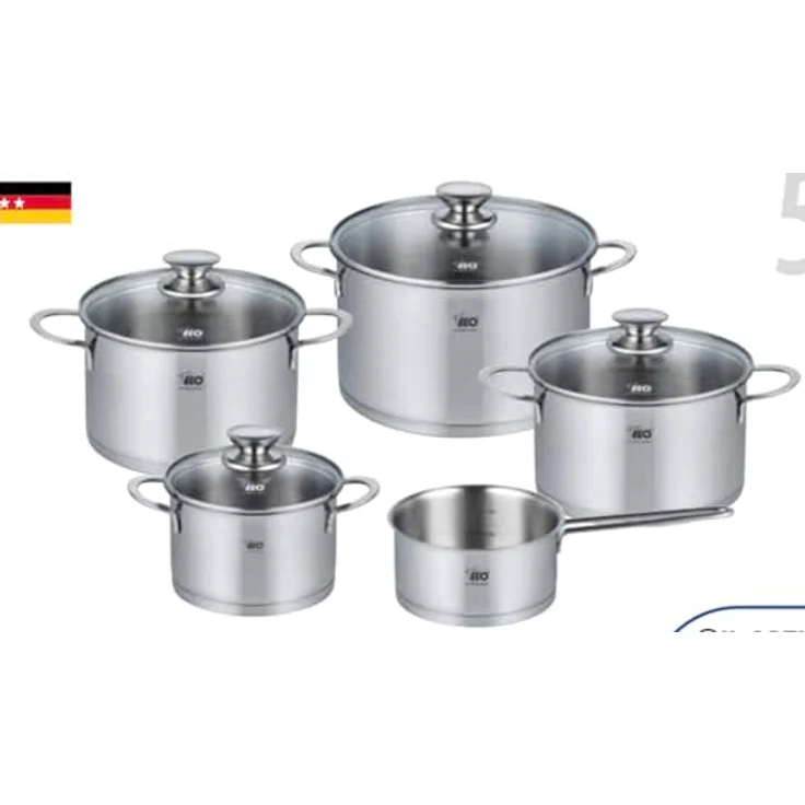ELO Topfset Galant 5teilig Edelstahl – Bild 2
