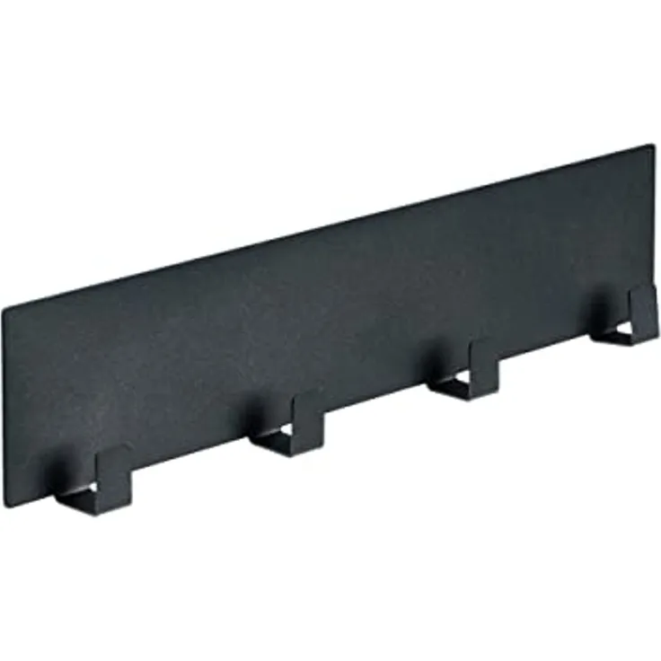 WENKO Hakenleiste Modell Ima, magnetisch, mit 4 Haken für Spültücher und Grillzubehör, ohne Bohren