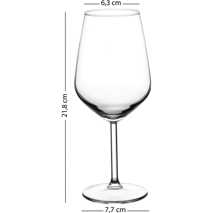 Hermia Concept 'Dragonfly 490' Weingläser-Set (4-teilig), Transparent, 9,1 x 9,1 x 21,8 cm, 490 ml – Bild 6