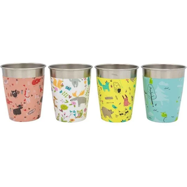 SIGG Kindertrinkbecher "Wildlife" 4er Set – Bild 1