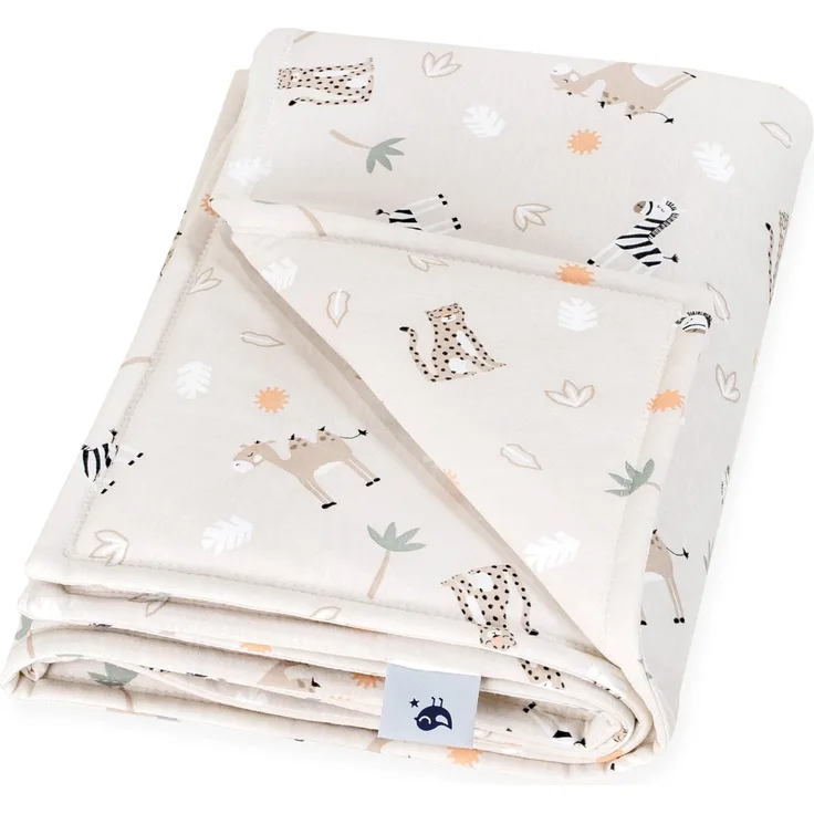 Jerseydecke gefüttert, Savanne beige