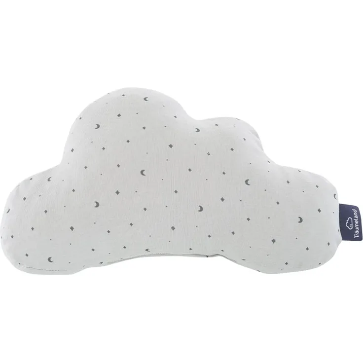 Kuschelkissen Wolke Moon grau, 36 x 23 x 12 cm