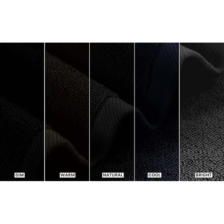 Utopia Towels 4er-Pack Badetücher Set, Premium 100% ringgesponnene Baumwolle, 69 x 137 cm, sehr saugfähig, weich, schwarz – Bild 4