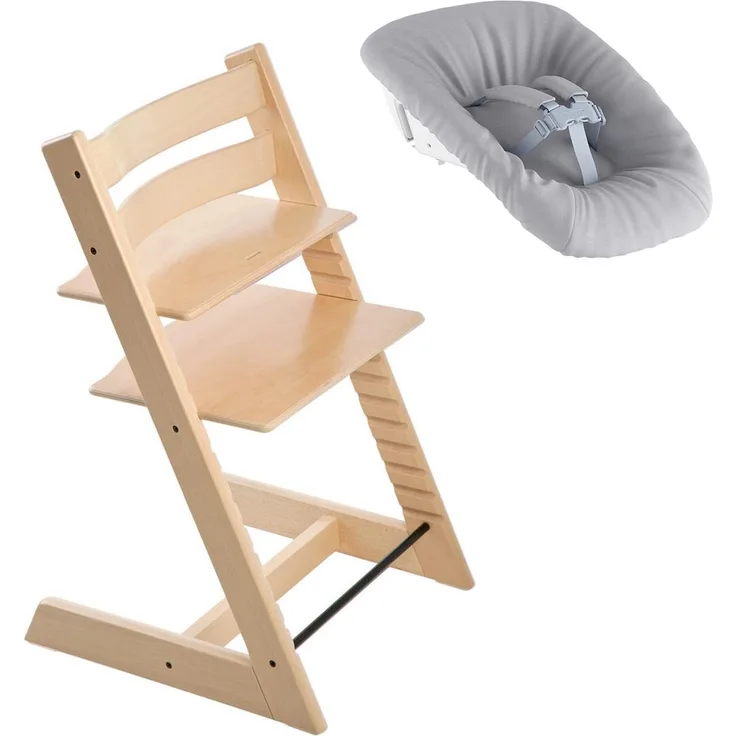 Stokke® Tripp Trapp® Natur Inkl. Newborn Set™ Holz natur