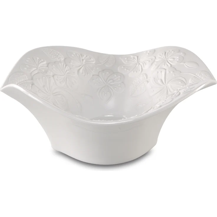 Goebel / Floralie,Schale,weiß,22,0cm x 22,0cm x 8,5cm / Biskuit-Porzellan / 22,0cm x 22,0cm x 8,5cm – Bild 3