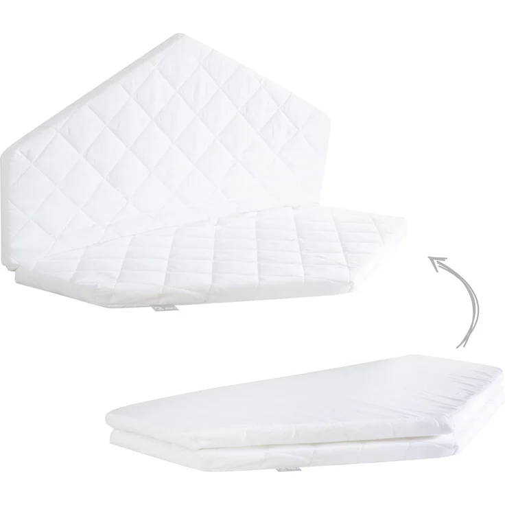 roba Laufgittermatratze - Matratze für 6-eckige Laufgitter - LxB: 112x97 cm - Weiß gesteppt – Bild 7