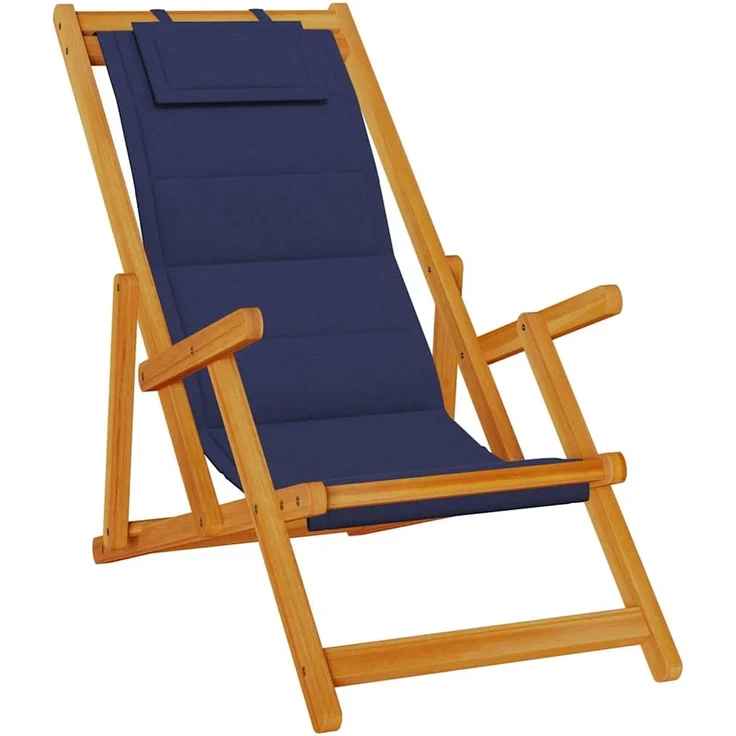 vidaXL Liegestuhl 2 pcs Braun 61.5 x 123 x 82cm Massivholz Akazie 3325143 – Bild 3