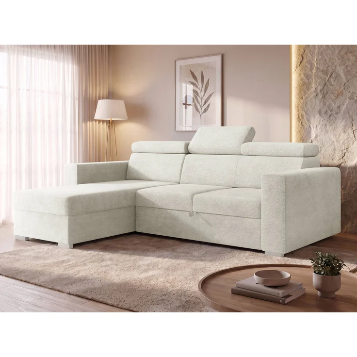 Mirjan24 Ecksofa Porabi 2rLC (Farbe: Lumo 55), 87 x 170 x 235 cm – Bild 1