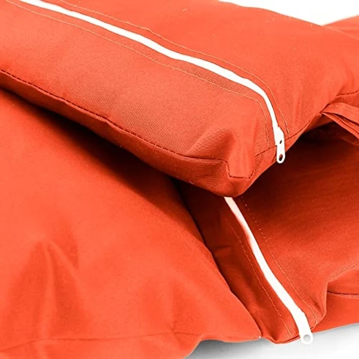 Kissen für Hängesessel Korb inkl. Rückenteil 2-teiliges Set Style Orange – Bild 7
